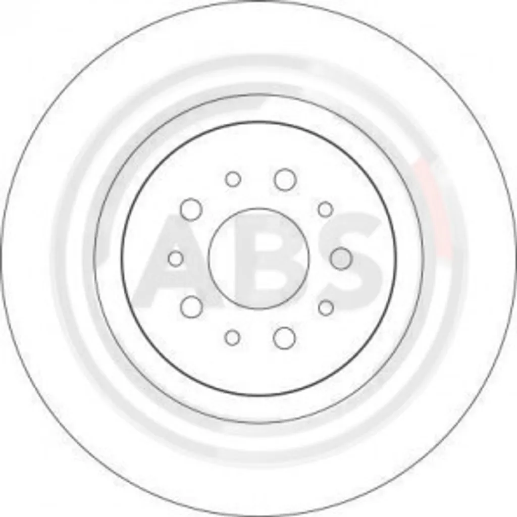 Disque de frein avant ventilé type OE 60652186 pour Alfa Romeo 147 156