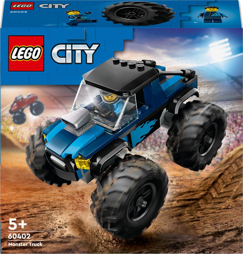 LEGO City Monster truck bleu - 60402 Image du produit 