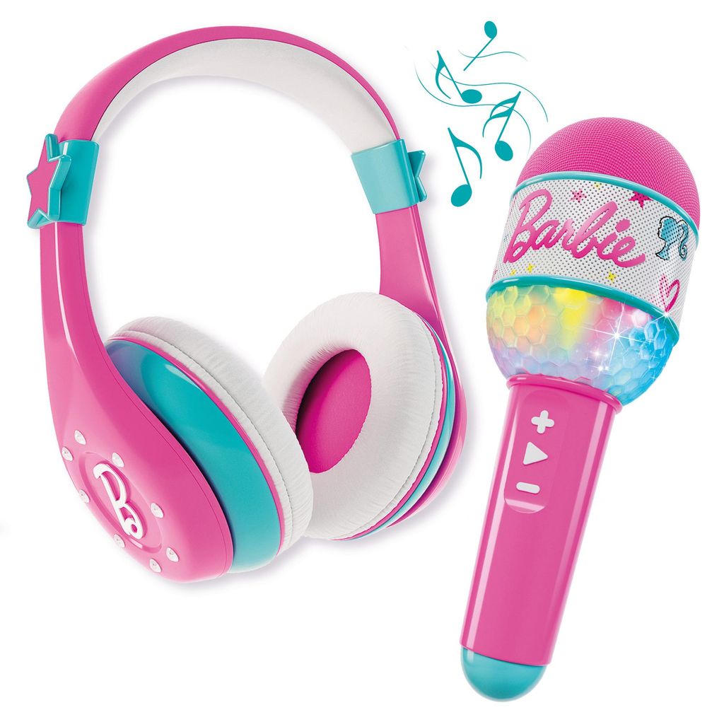 Lisciani 104468 - Casque Bluetooth Barbie avec microphone Image du produit 