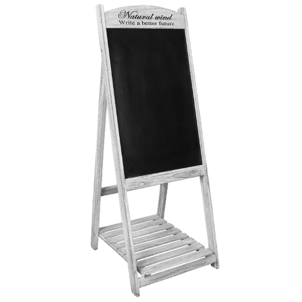 Tableau ardoise gris sans fixation - Idéal pour locataire et déco