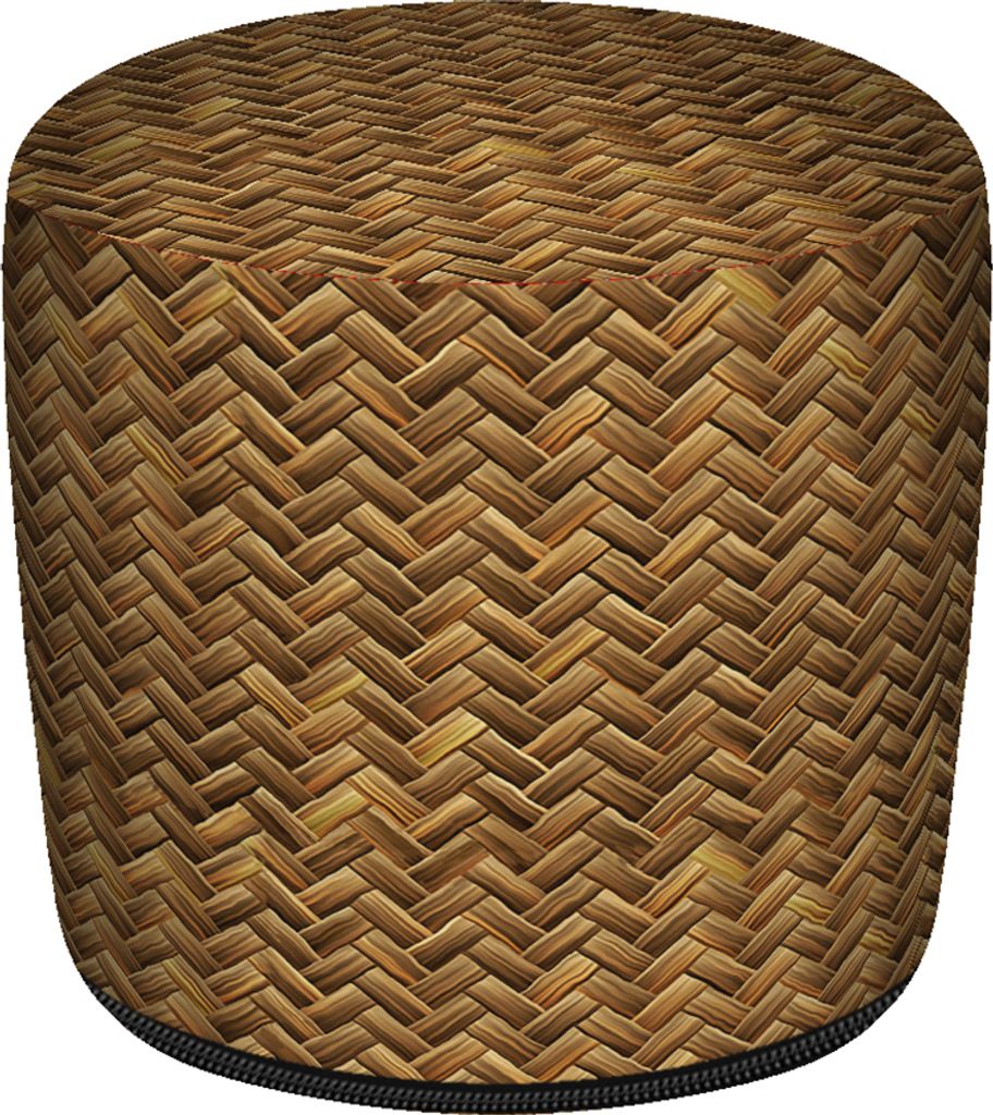Bertoni dekorační puf GR Rattan - Dekorační pytel 40x40 cm Obrázek produktu 