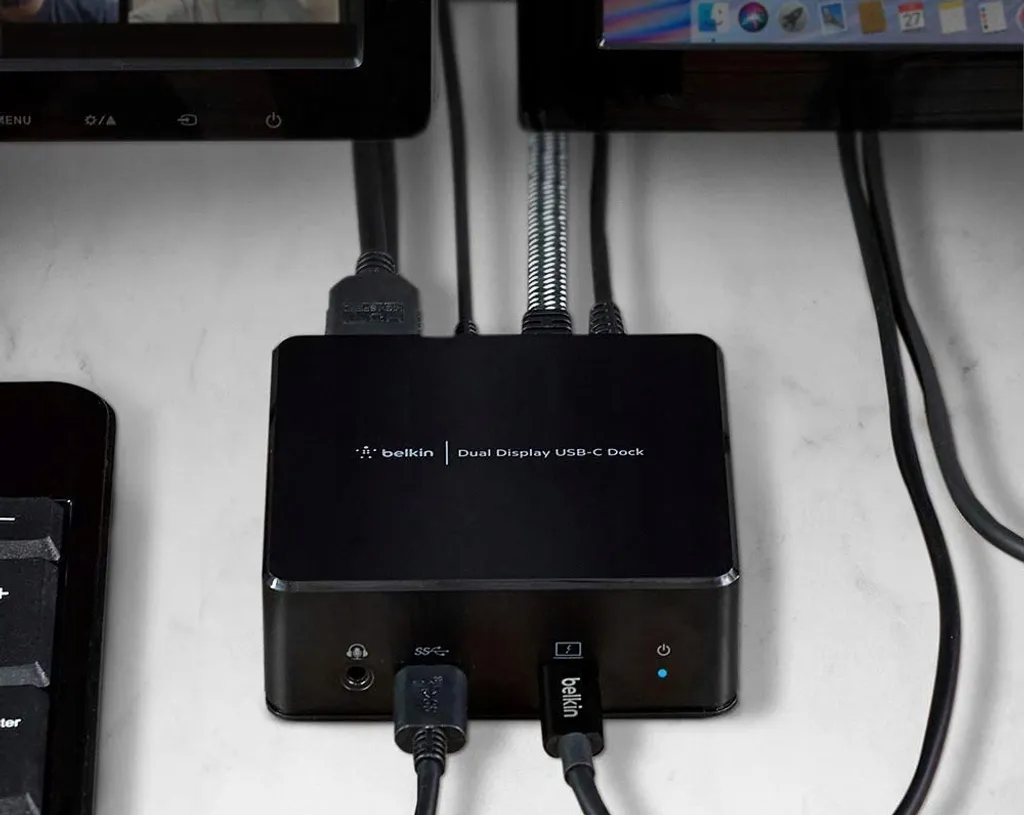 Belkin USB-C Dual Display Docking Station INC002vfBK avec DisplayLink - 12