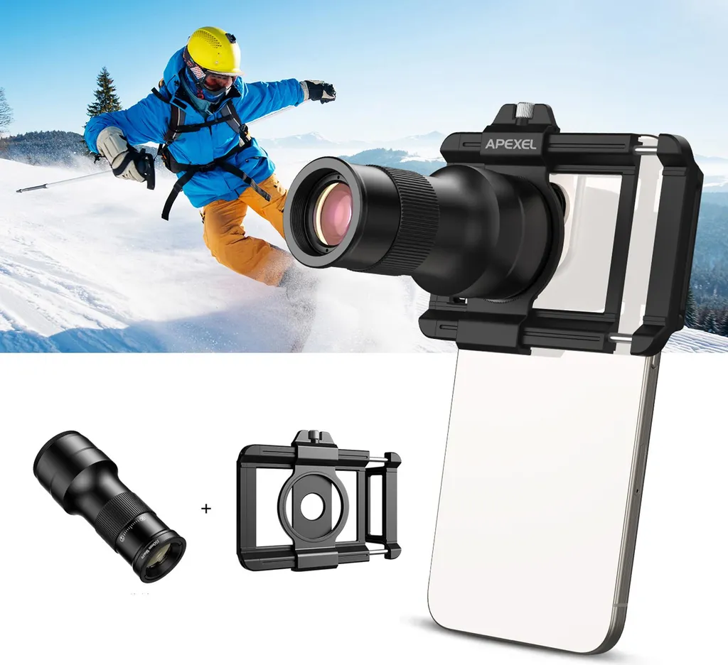 Objectif pour Randonnée et Observation Animaux Zoom 6X pour Smartphone - 4