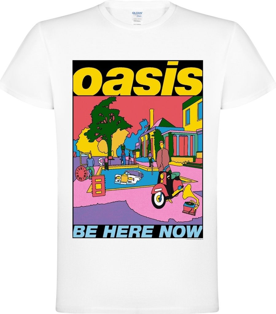 Oasis- Be Here Now Full C T-Shirt