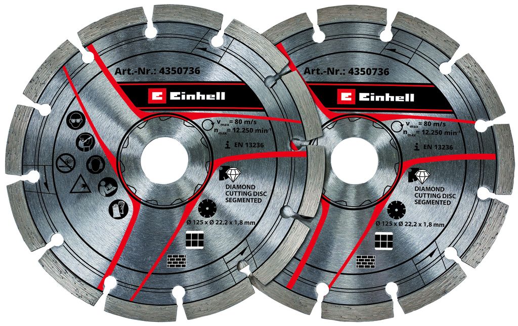 Einhell Mauernutfräsen-Zubehör Dia.-Trennscheibe 125mm Produktbild 