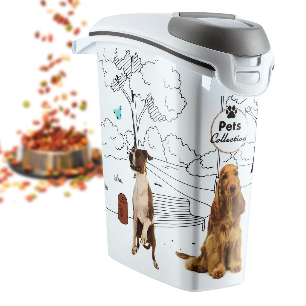 Curver Hundefutter Container wei, Fassungsvermgen: 23 l /