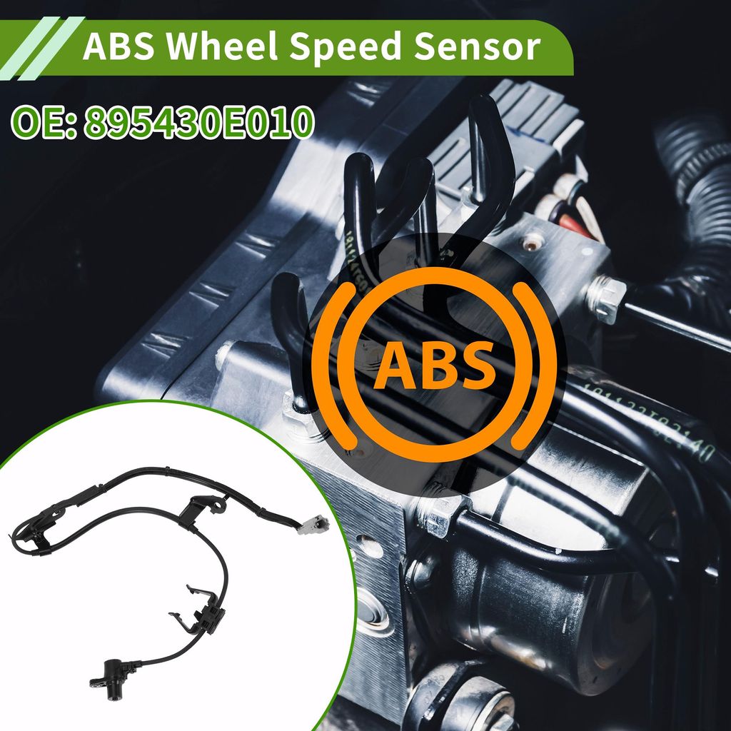 Kein. 895430E010 ABS Raddrehzahlsensor für Lexus RX330 2004-2006 für RX350 2007-2009 Vorne Links ABS Sensor Antiblockiersystem Sensor 1 Stück