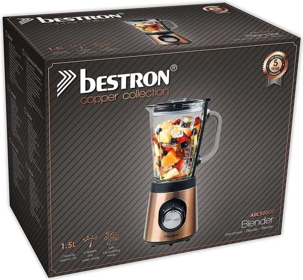 Stojanový mixér Bestron čierny ABL500CO Obrázok produktu 3