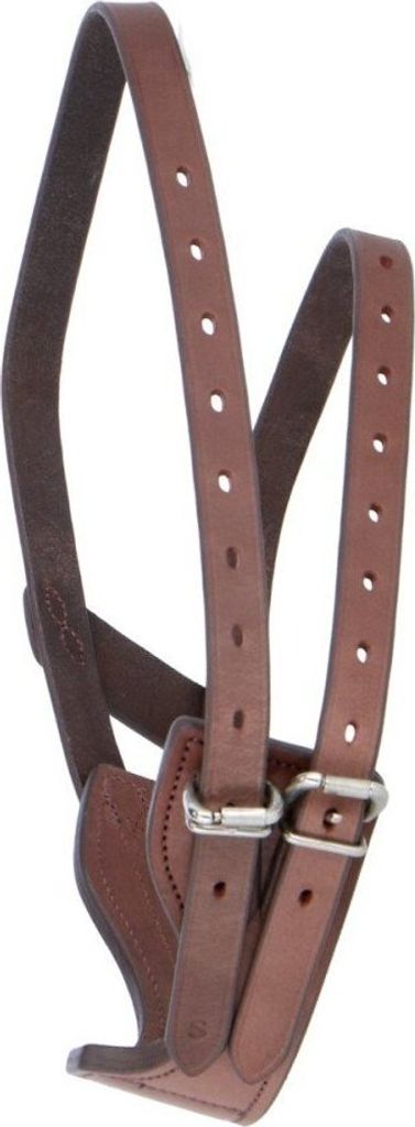 Shires Pferd Kopperriemen Leder ER128 (Cob) (Braun) Produktbild 