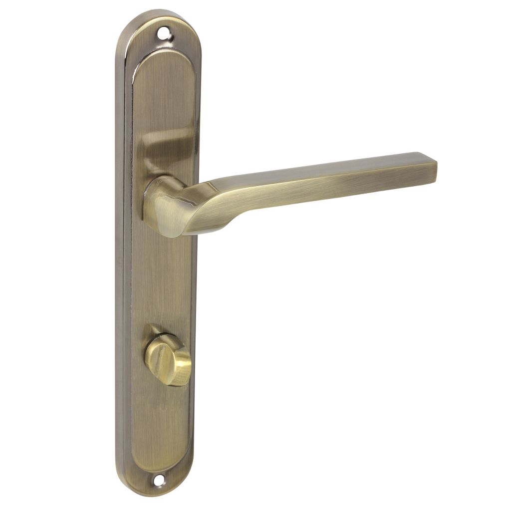 DOMINO Türgriff 78 Drückergarnitur WC - Badezimmer Set | Produktbild 