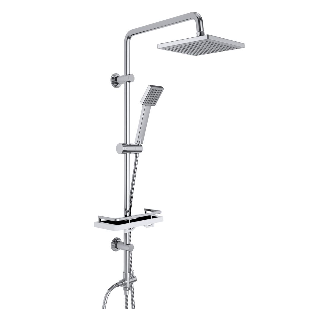 JOHO Regendusche Duschset ohne Armatur, Edelstahl Produktbild 