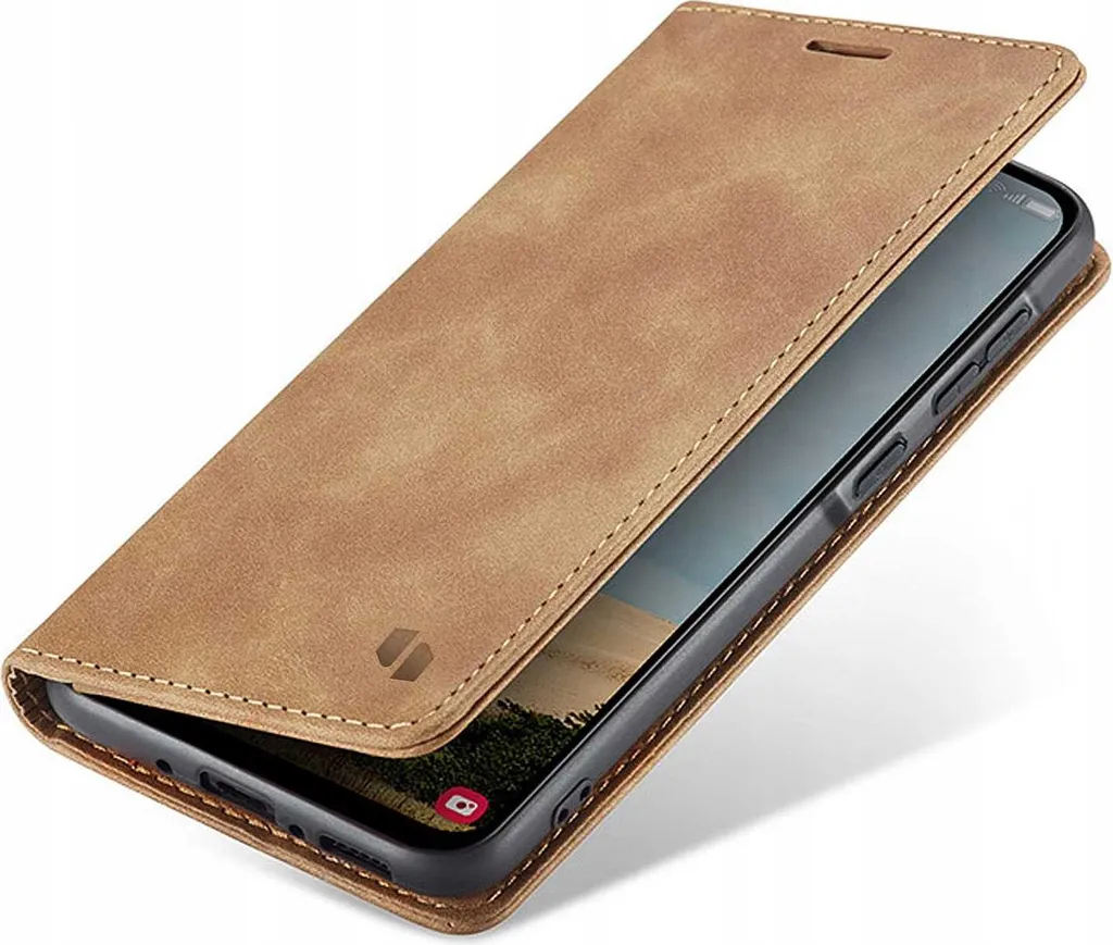 SPACECASE Custodia flip a portafoglio per Galaxy A36 Brown - 3