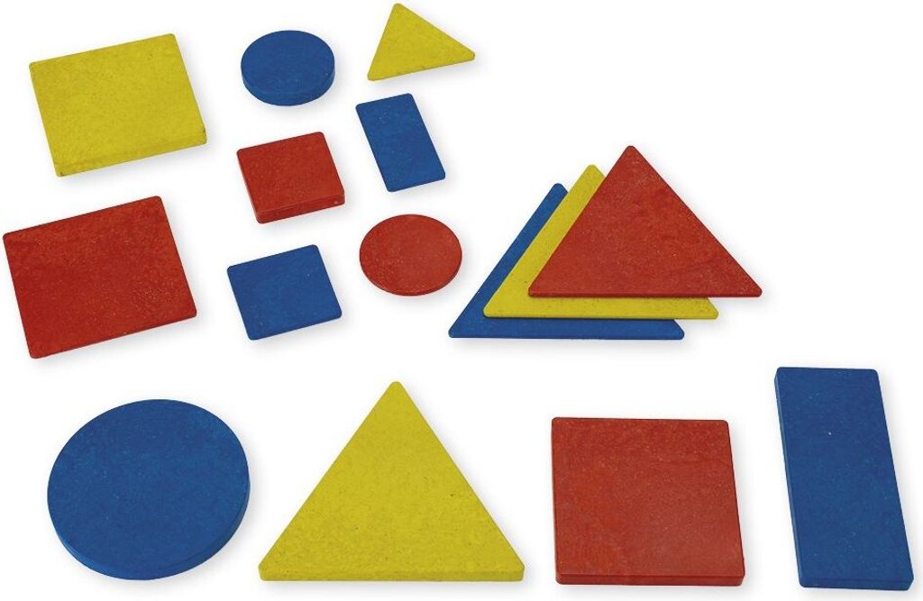 TimeTEX Geometrische Flächen aus RE-Wood Maxi, 48-tlg. in Produktbild 
