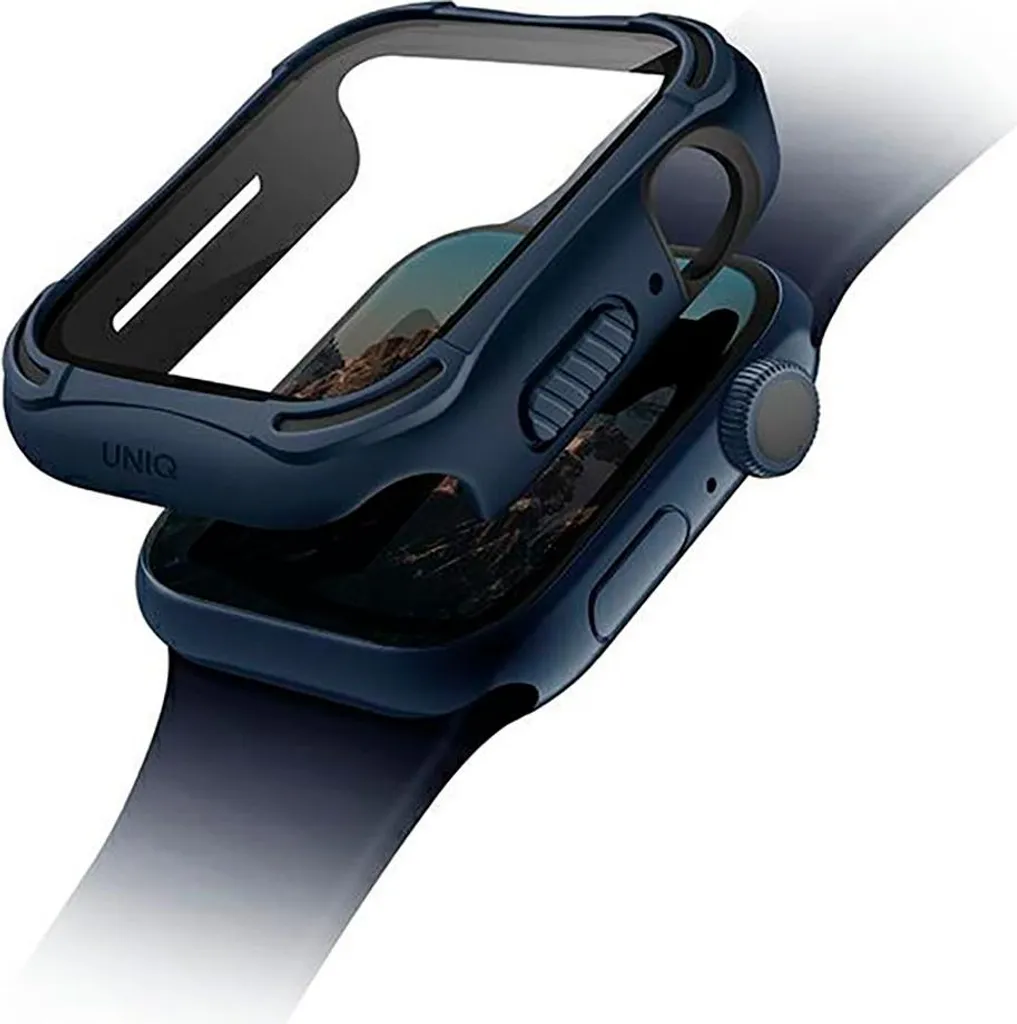Cover Apple Watch 40mm Uniq Torres Blu - Protezione Urti e Vetro 9H