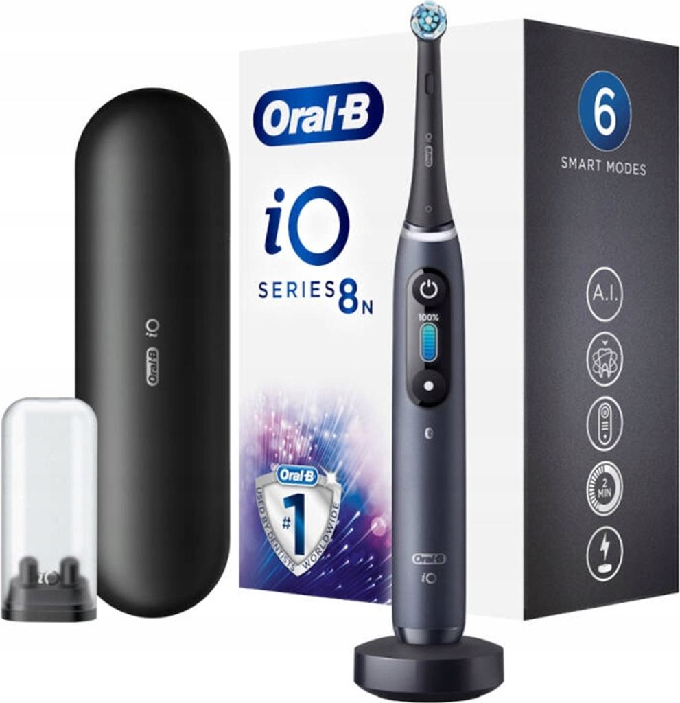 Spazzolino elettrico Oral-B iO Series 8N nero Immagine del prodotto 