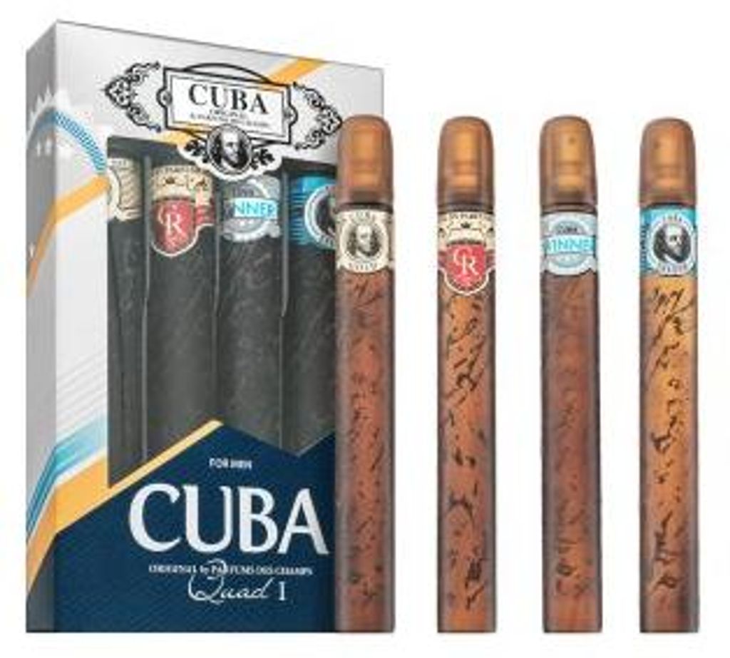 Cuba Quad Gold Royal Winner Shadow Geschenkset für Herren Produktbild 