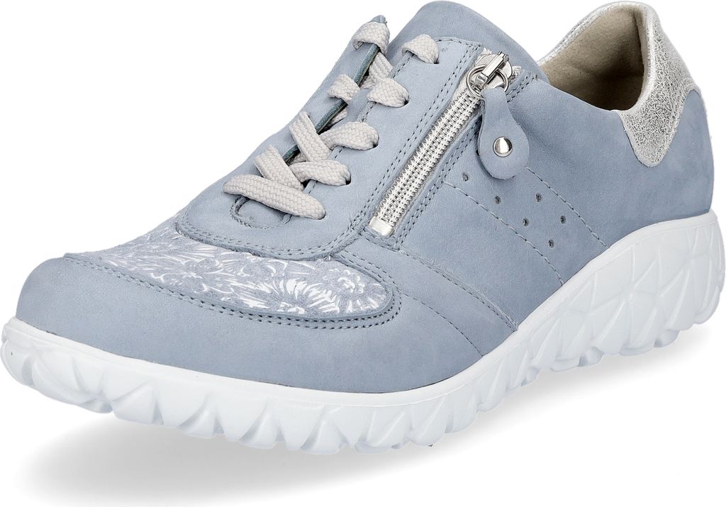 Waldläufer Damen Sneaker hellblau 8