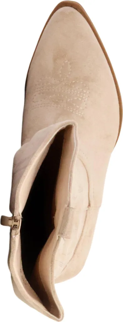 Bottes à talon mollet large avec fermeture stretch ajustable - 7