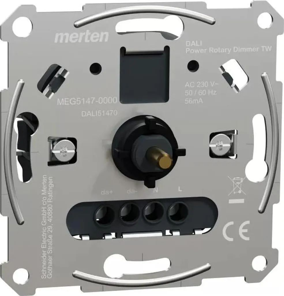 Variateur Merten MEG5147-0000 : Finissez-en avec le Scintillement LED