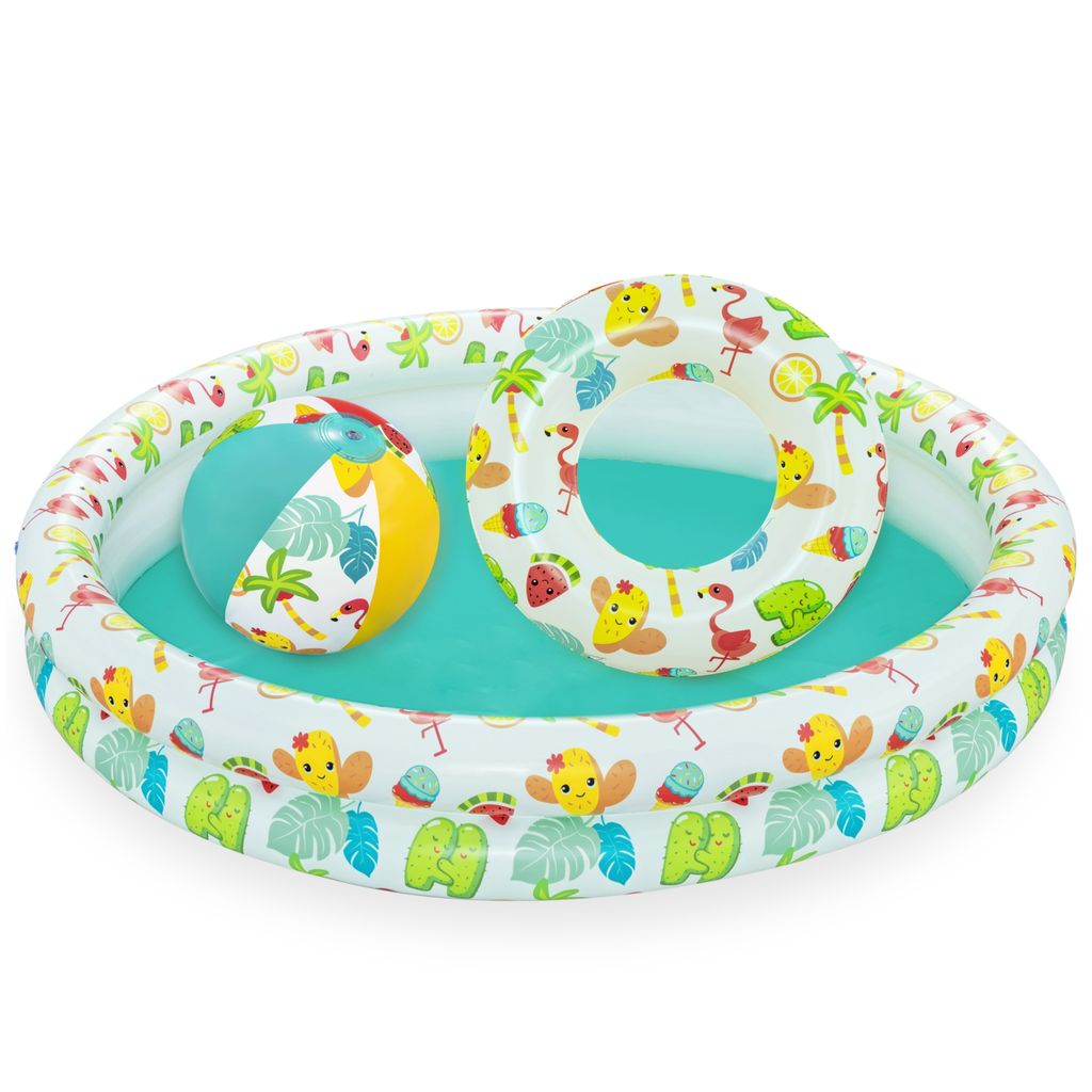 Bestway® ensemble de pataugeoire Beachtastic™ Ø 122 x 20 cm Image du produit 