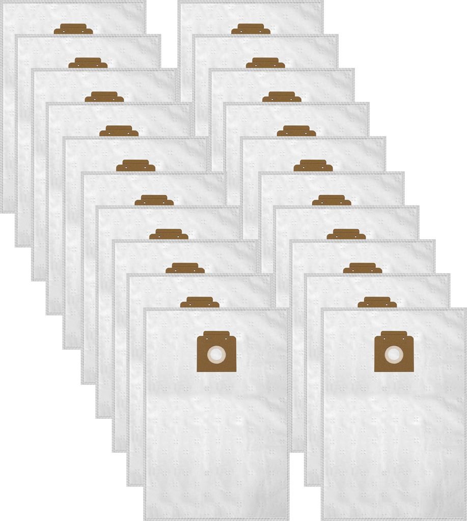 A stack of vacuum cleaner bags.