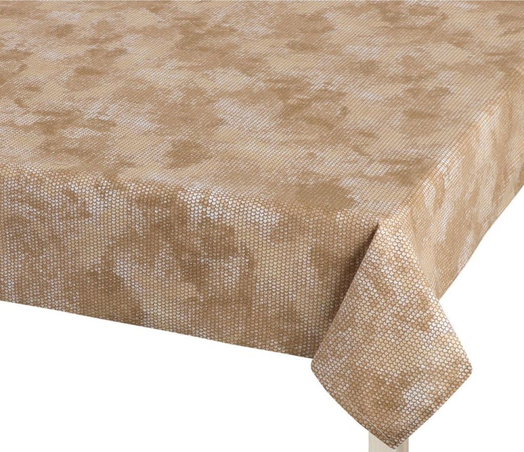 Tischdecke ADÉLA - 120x140 cm - Braun