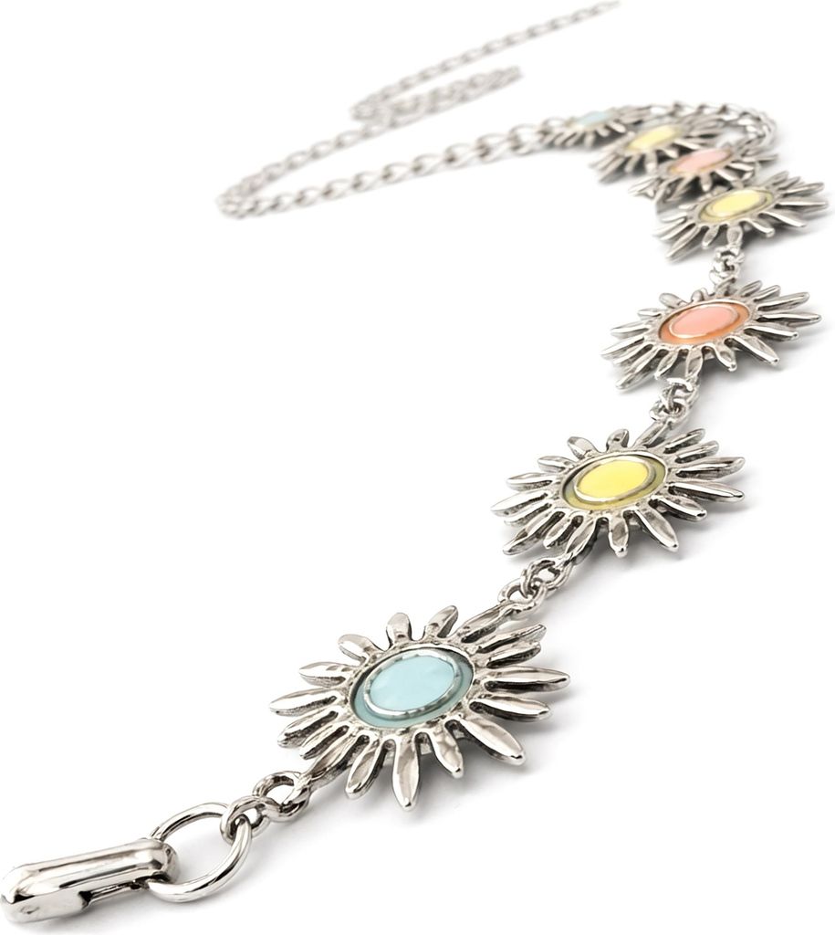 Kettengürtel Urlaub mit Sonne Elementen, multi von collezione alessandro