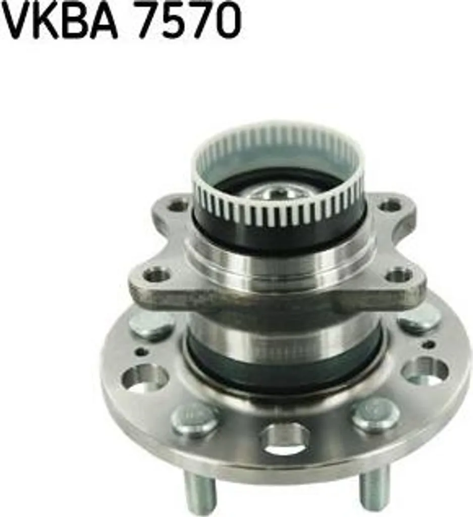 Roulement de Moyeu Arrière pour Hyundai i40 et Kia Sportage - SKF VKBA 7570