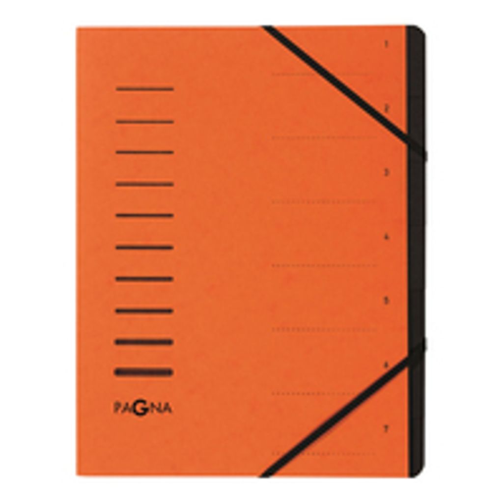 Pagna 40058-12 - A4 - Orange - Gummiband - 245 mm - 4 mm - 320 mm