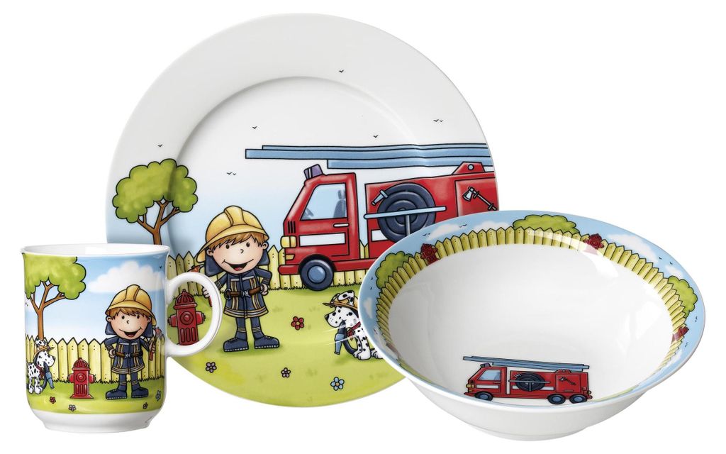RITZENHOFF & BREKER Kindergeschirr Feuerwehrm.Bern Produktbild 