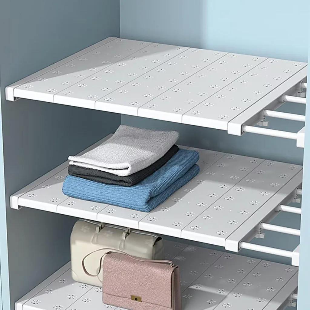 Séparateur d'armoire extensible pour gagner de la place dans le dressing