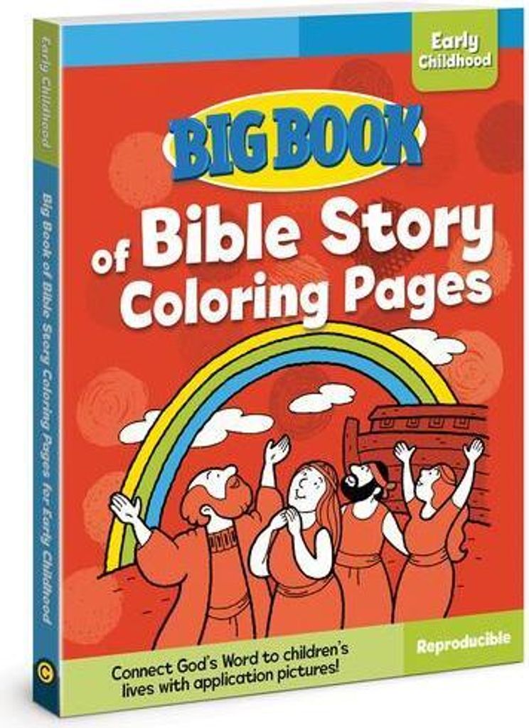 Big Book of Bible Story Coloring Pages for Early Childhood Produktbild 
