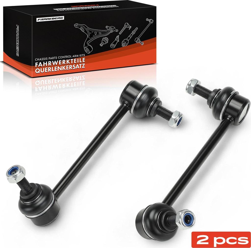 Frankberg 2x Koppelstange Vorderachse Links Rechts für Isuzu D-Max I TFR TFS D-Max I Pritsche/Fahrgestell 2002-2022