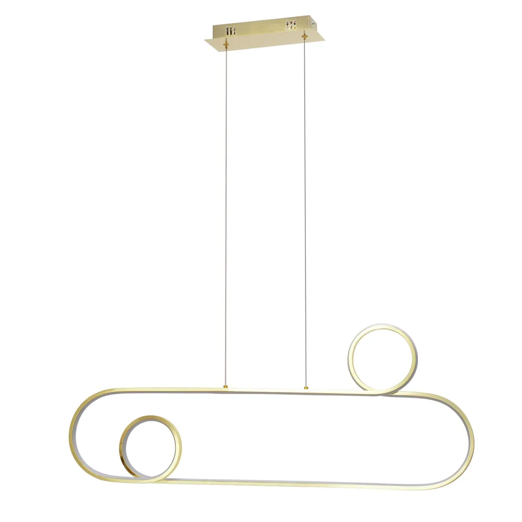 Luminaire Suspendu LED Or Toolight APP809-CP - Éclairage Anti-Éblouissement
