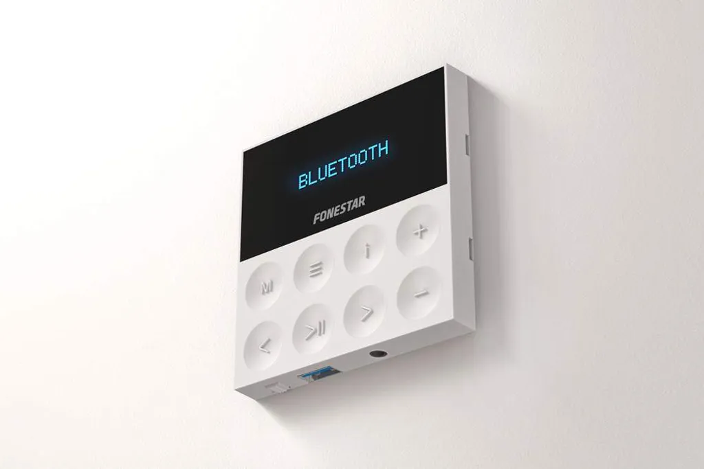 Ensemble Audio pour Cuisine et Salon avec 2 Enceintes Plafond Bluetooth