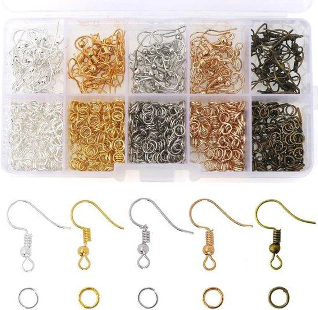 Matériel boucles d'oreilles 1150 pièces - Haute qualité et varié