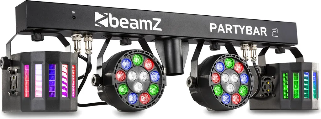 Barre d'éclairage LED Beamz Partybar 2 avec Effets Derby et Mode DMX