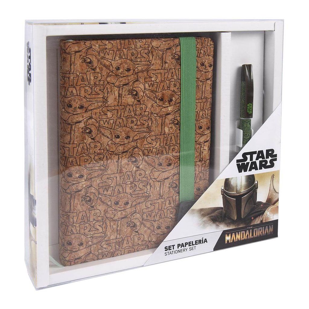 The Child Grogu Schrein 2er-Set Star Wars Notizbuch Stift Produktbild 
