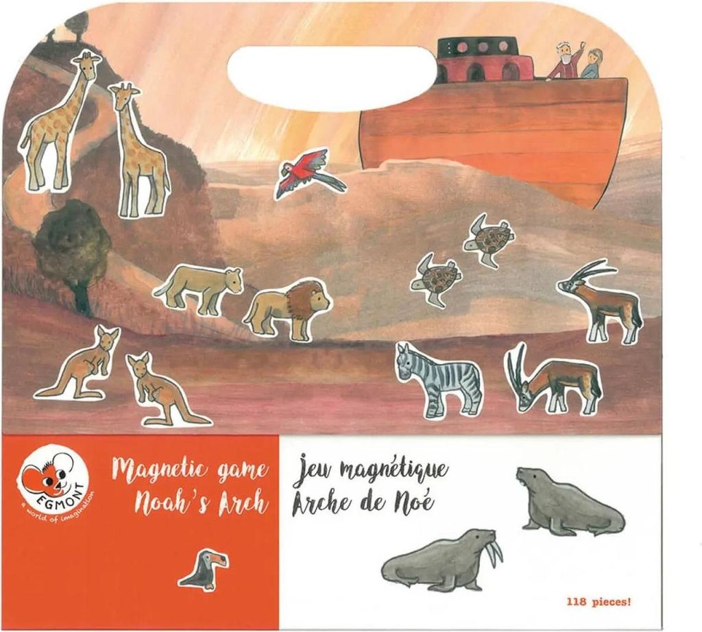 Egmont Toys Magneetspel Ark Van Noah. 25x24 cm. 3+