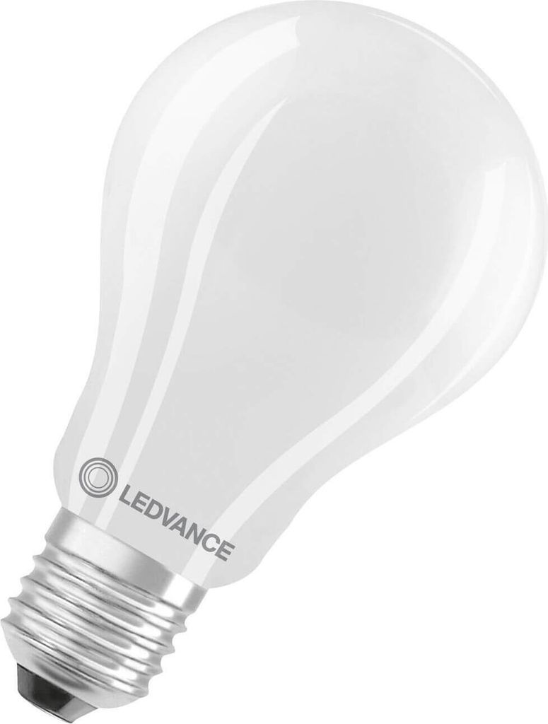 LEDVANCE LED CLASSIC A 17W 827 gefrostet E27 Lampe 2452lm Produktbild 