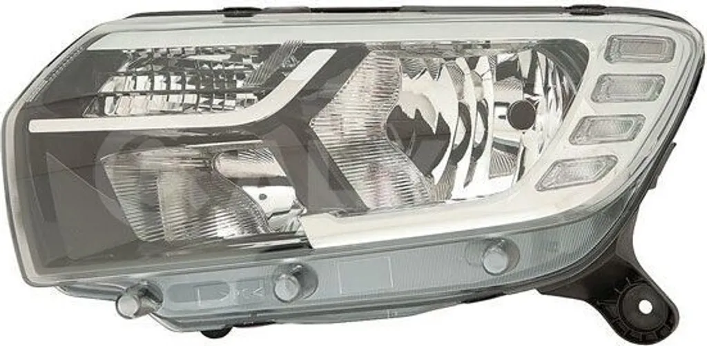 Phare Gauche ALKAR 2771721 pour Dacia Logan et Sandero - OE 260604218R