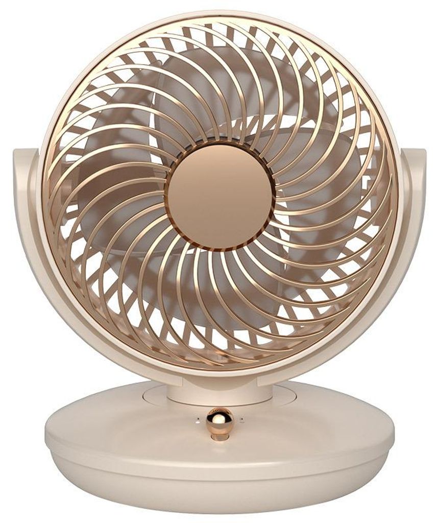 Zimilo Tragbarer Tischventilator mit 3 Windstufen, Winkelverstellbarer Luftzirkulator mit Akku für Büro, Zuhause und energieeffiziente Kühlung, ...
