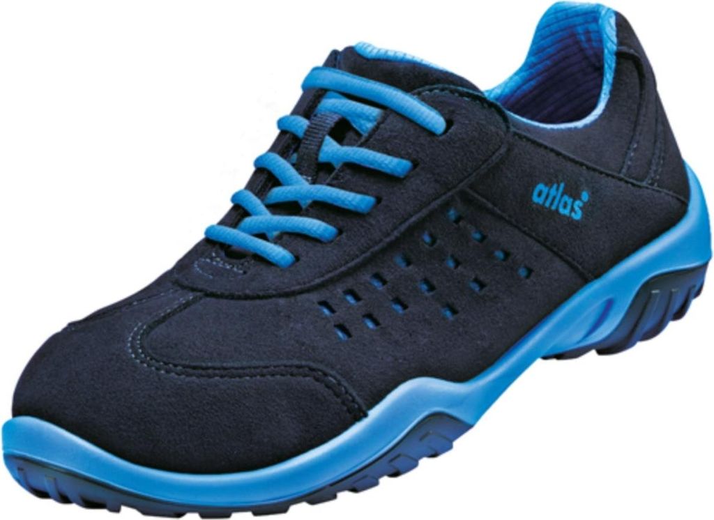 Atlas Sicherheitshalbschuh Damen GX 130 S1 ESD SRC DGUV Gr. 43 schwarz/royalblau