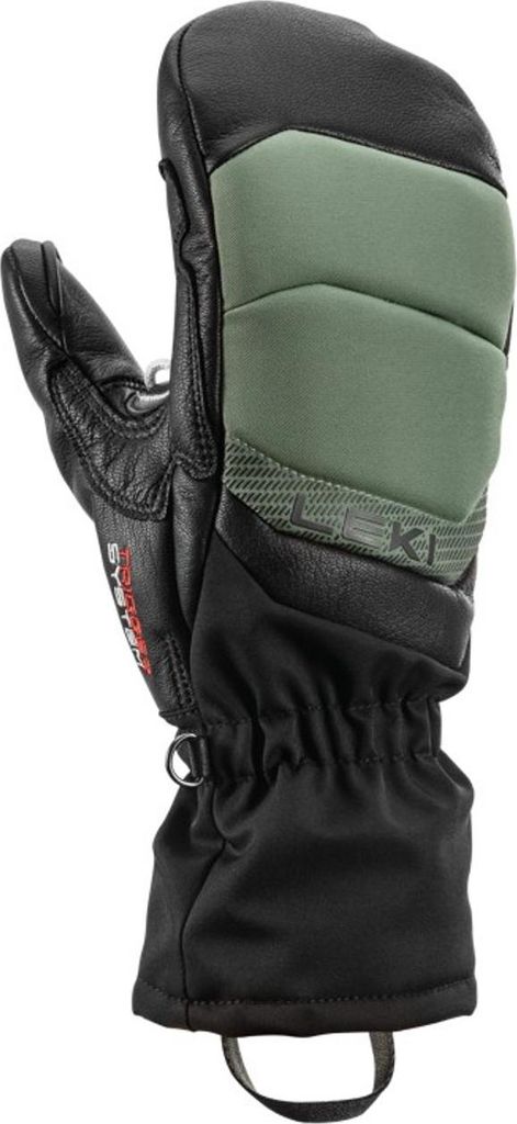 Leki Handschuhe Griffin Base 3D Women Mitten Dusty Green : 7 Größe: 7
