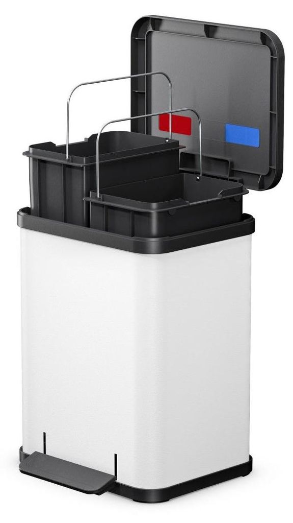 Hailo Öko duo Plus M Tret-Mülltrenner - freistehender 2 x 9 Produktbild 