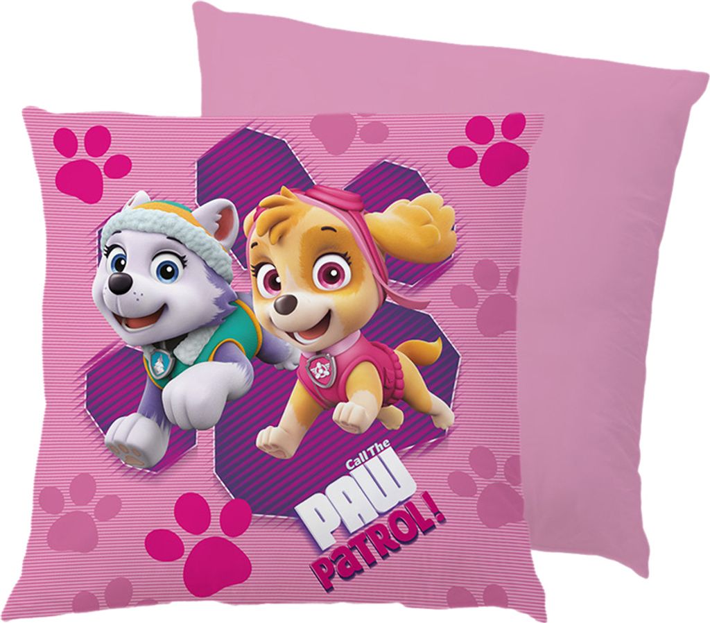 Paw Patrol Pink Power Dekokissen 40x40 cm Produktbild 
