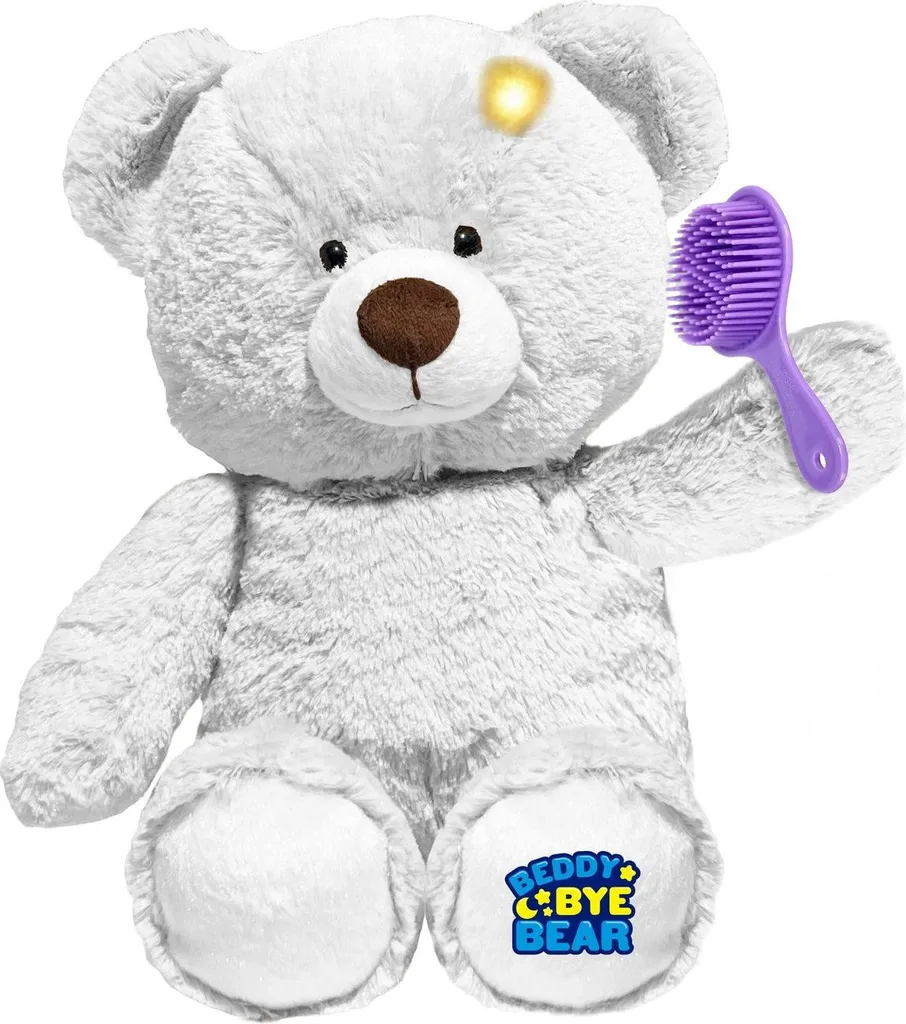 Dites Adieu aux Nuits Agitées avec l'Ours Interactif Beddy Bye Bear - 4