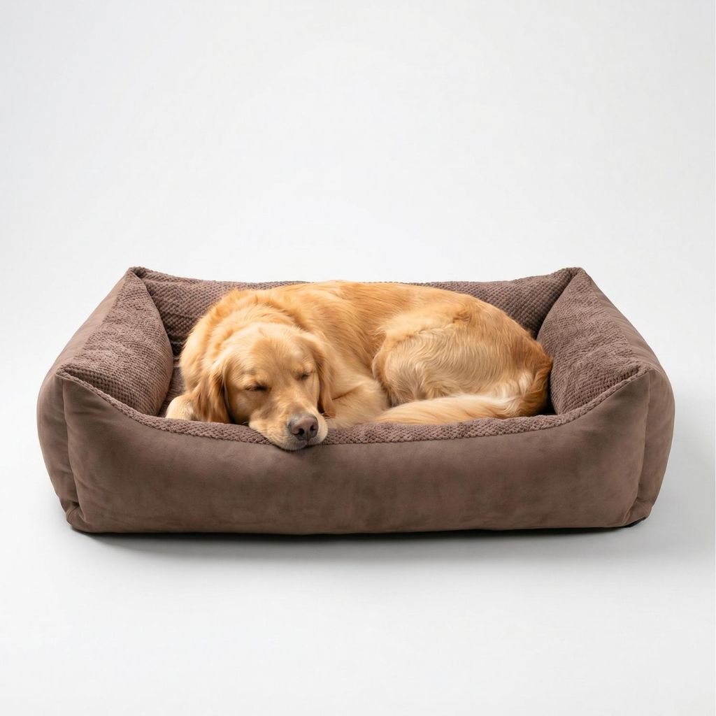 4L Textil TEO Hundekorb mittelgroße Hunde Kuscheliges Produktbild 