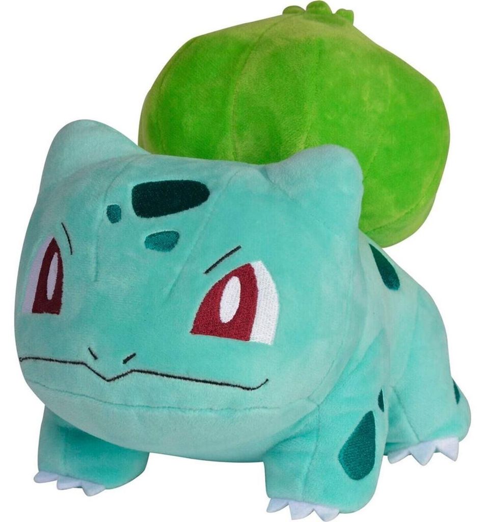 Pluche Pokémon Bulbasaur, 23 cm Productafbeelding 