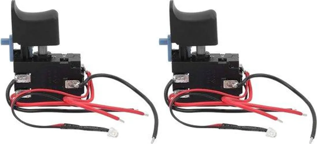 Interrupteur Électrique 21V Haute Résistance Aluminium pour Outillage